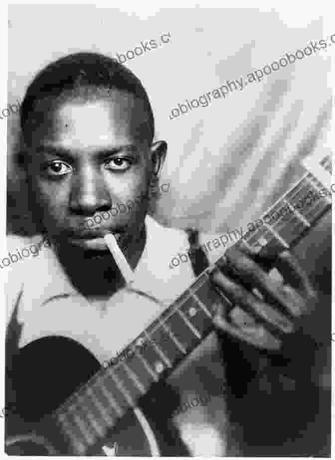 A Black And White Photograph Of Robert Johnson, A Young Man With A Guitar, Standing In Front Of A Brick Wall Portrait Of A Phantom: The Story Of Robert Johnson S Lost Photograph