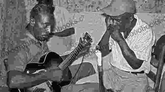 A Blues Musician Playing Guitar, His Face Expressing A Mix Of Sorrow And Determination Ain T No Uncle Tom In My Blues: Life And Times Of The Undaunted Professor Harp