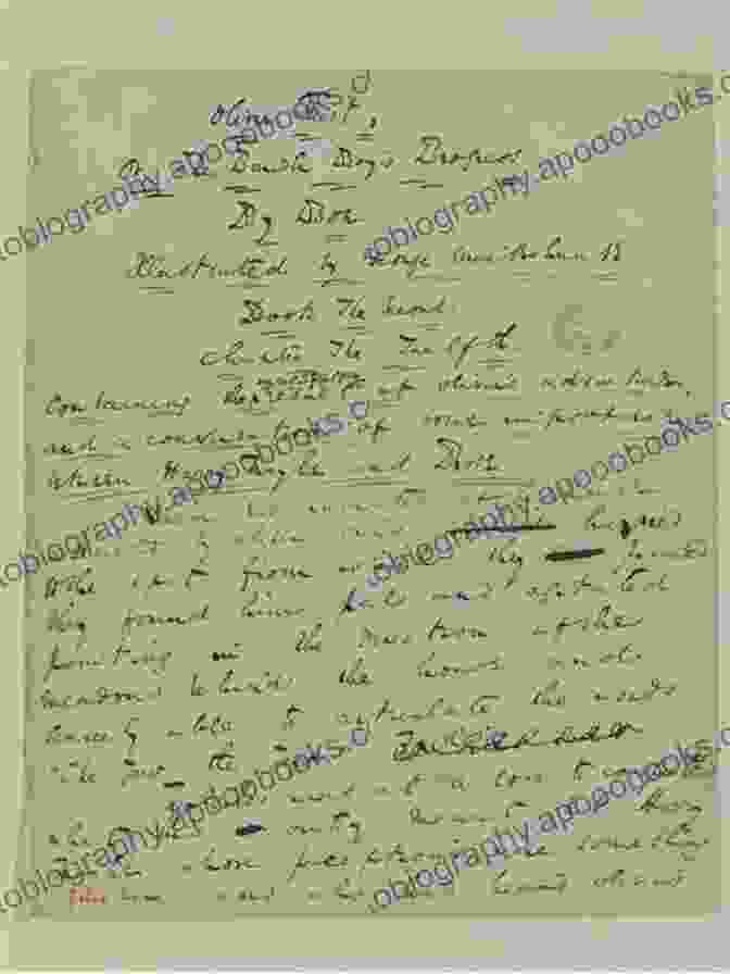 A Faded And Torn Page From Charles Dickens' Unfinished Manuscript Of The Trial For Murder Charles Dickens