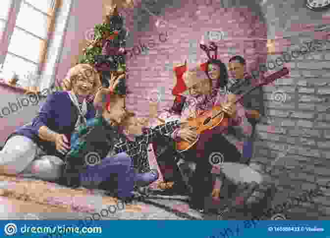 A Family Gathered Around A Christmas Tree, Singing And Enjoying The Holiday Season 40 Old Time Christmas Carols Ukulele Songbook For Beginners With Tabs And Chords