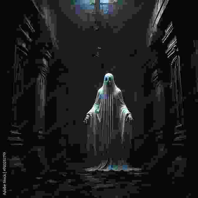 A Ghostly Figure Materializes In A Dimly Lit Room, Its Ethereal Presence Casting An Eerie Glow. Witnesses For The Dead: Stories