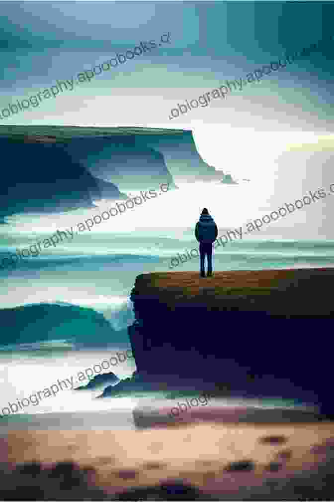 A Lone Figure Stands On A Rocky Beach, Gazing Out At The Vast Expanse Of The Ocean Deep Storm (Jeremy Logan 1)