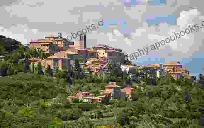 A Panoramic View Of A Medieval Hilltop Town In Tuscany, With Rolling Hills And Vineyards In The Background. Orphan In Florence: A Medieval Short Story (Once On A Hill In Tuscany 2)