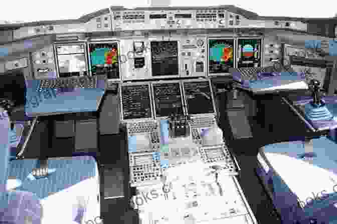 A Panoramic View Of The Airbus A380 Cockpit, Showcasing The Intricate Flight Controls And Advanced Avionics Flying The Airbus A380 Gib Vogel