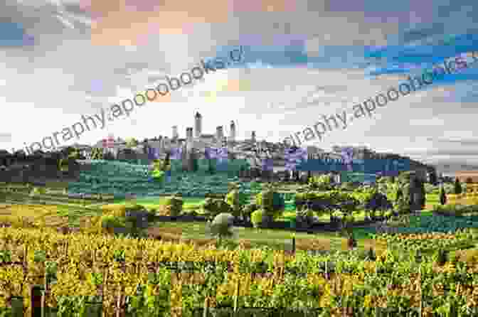 A Panoramic View Of The Rolling Tuscan Hills, Dotted With Vineyards And Medieval Hilltop Towns. The Knight His Enemy: A Medieval Short Story (Once On A Hill In Tuscany 11)