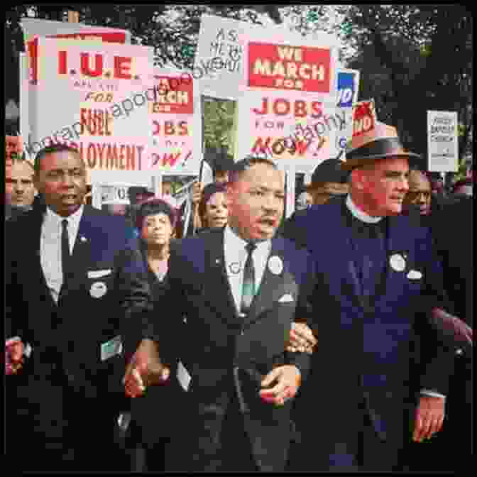 A Photograph Of Dr. Martin Luther King Jr. Leading A Civil Rights March, A Symbol Of American Rebirth Railroads Triumphant: The Growth Rejection And Rebirth Of A Vital American Force