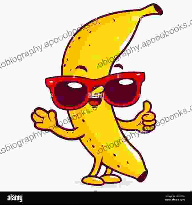 A Picture Of A Banana Wearing A Pair Of Sunglasses Play On Words: A Collection Of Visual Puns