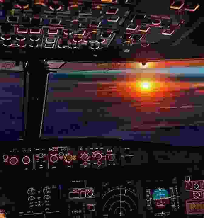 A Pilot Gazes Out At A Breathtaking Sunset From The Cockpit North Star Over My Shoulder: A Flying Life