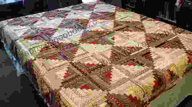 A Series Of Images Showcasing The Enduring Popularity Of Log Cabin Quilts How To Make A Quilt Log Cabin Quilt Pattern