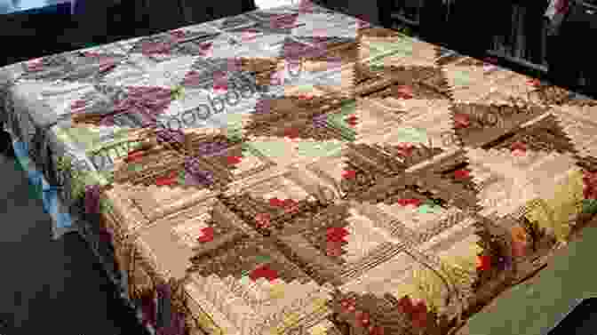 An Image Depicting The Historical Roots Of Log Cabin Quilts How To Make A Quilt Log Cabin Quilt Pattern