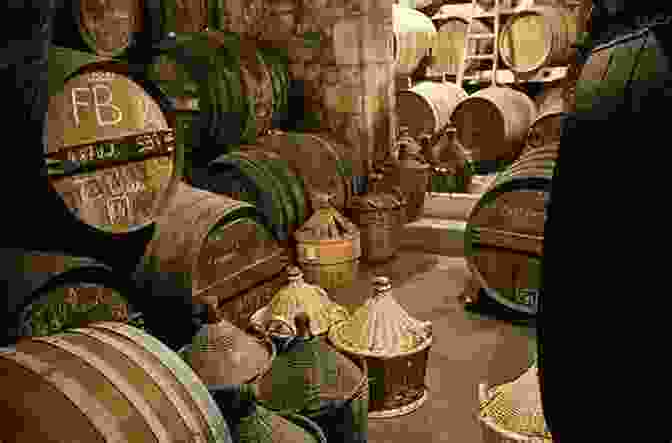 Artisans At Work In The Hamilton's Cognac Cellar, Inspecting Aging Barrels. Cognac And Cornflowers (The Hamiltons 6)