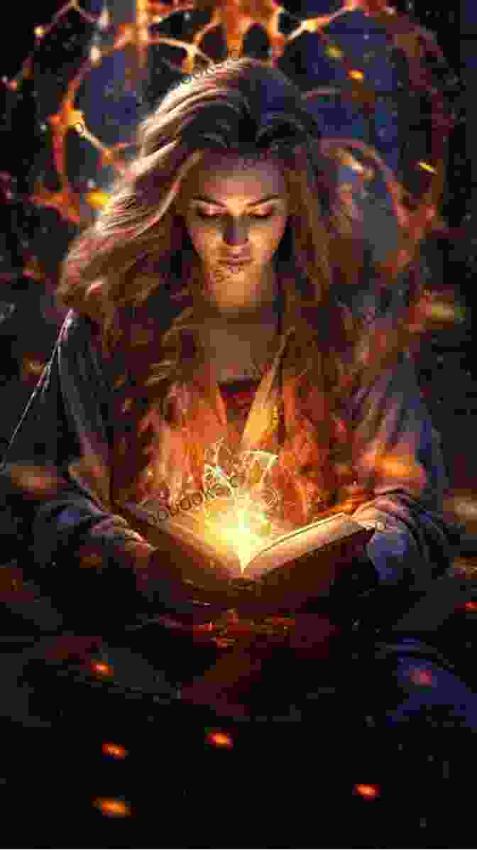 Bruja Destroyer: A Fierce Witch Standing Defiant Against Evil Forces, Surrounded By Flames And Arcane Symbols The Witch Of Belle Fleur: Telenovela Actress Turned Witch Bruja (Destroyer Witch Chronicles 1)