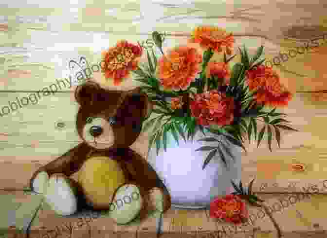 Charming Illustration Of Marigolds, A Teddy Bear, Playing In A Field Of Daisies. Marigolds Myrtle And Moles: A Gardener S Bedside The Perfect For Gardening Self Isolators