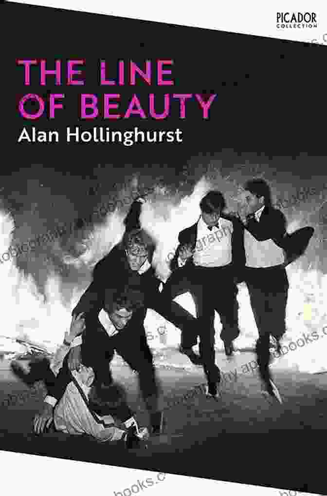 Cover Of 'The Line Of Beauty' Novel By Alan Hollinghurst, Featuring A Young Man In A Suit Standing In Front Of A Mirror The Line Of Beauty: A Novel