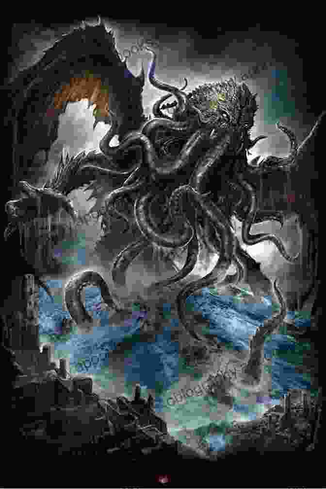 Cthulhu Rising From The Depths Of The Ocean H P Lovecraft: The Best Works