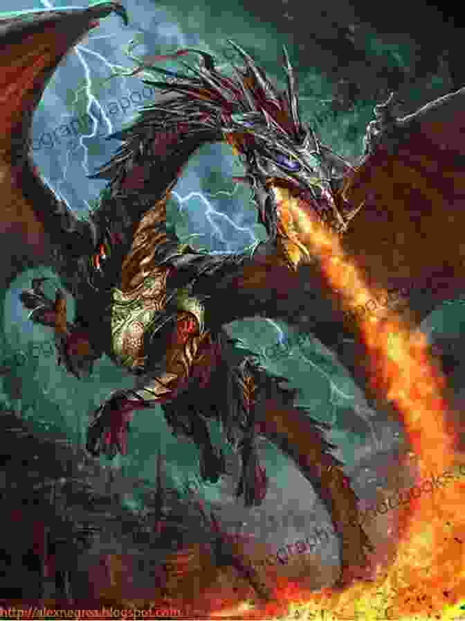 Fierce Dragons Engage In An Epic Battle, Their Fiery Breath Lighting Up The Night Sky Dragon Fire (Draignis Clans 1)