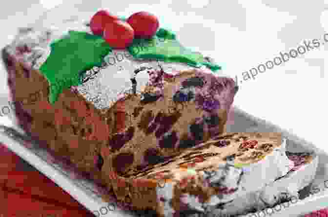 Fruitcake Decorated With Candied Fruit And Nuts The Simple Baking Holiday Recipes Easy With Over 50 Treats For A Festive Season