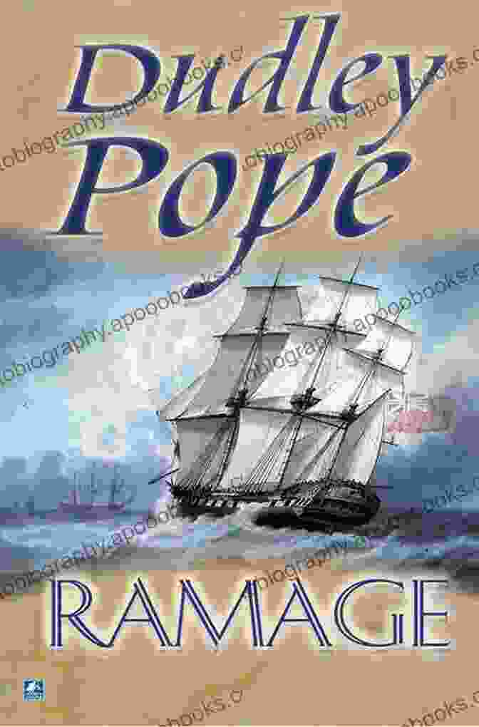 Governor Ramage: The Lord Ramage Novels Book Cover Featuring A Portrait Of Nicholas Ramage In Full Naval Uniform Against A Backdrop Of A Battle At Sea Governor Ramage R N : The Lord Ramage Novels