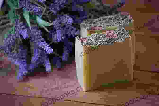 Handmade Lavender Cleaning Soap Bars Arranged On A Wooden Surface, Exuding A Sweet Aroma. ESSENTIAL GUIDE TO LAVENDER SOAP MAKING FOR BEGINNERS: How To Make Lavender Cleaning Soap Handy Homemade Lavender Recipe With Fundamental Oil And Honey