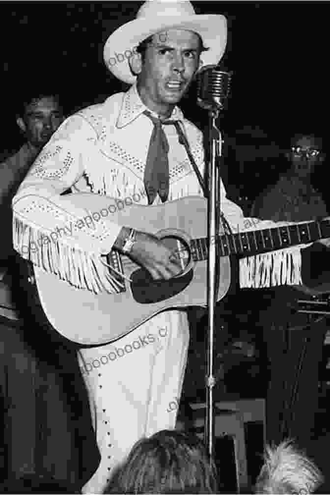 Hank Williams Playing Guitar On Stage The Best Of Hank Williams Songbook