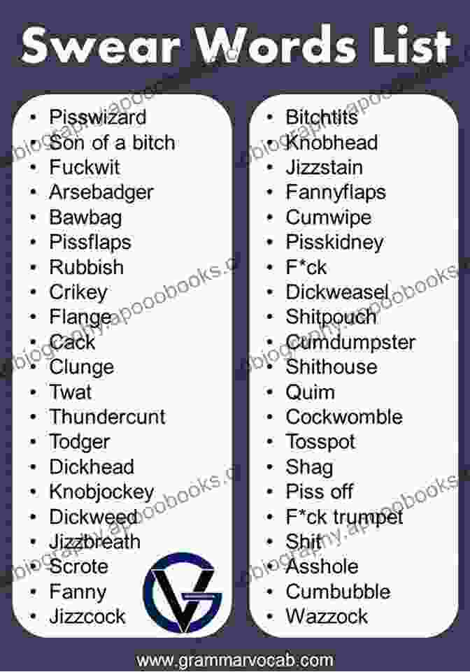 Historical Examples Of Swear Words The Foreign Of Swear Words