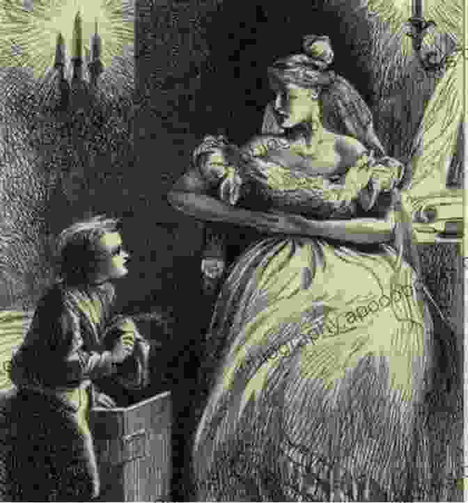 Illustration By George Cruikshank Depicting Pip Encountering Miss Havisham Great Expectations: With Colored Illustrations By George Cruikshank