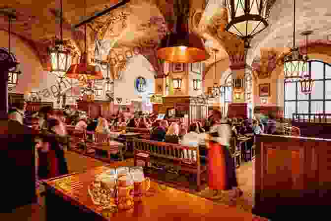 Interior Of The Hofbräuhaus, A Traditional Bavarian Beer Hall In Munich. Mobile Munich Aimee Seu