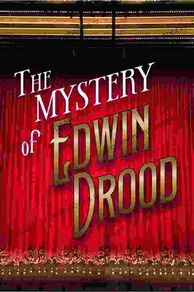 Intriguing Portrait Of Edwin Drood, With A Mysterious Gaze That Hints At Hidden Secrets. The Trial For Murder Charles Dickens