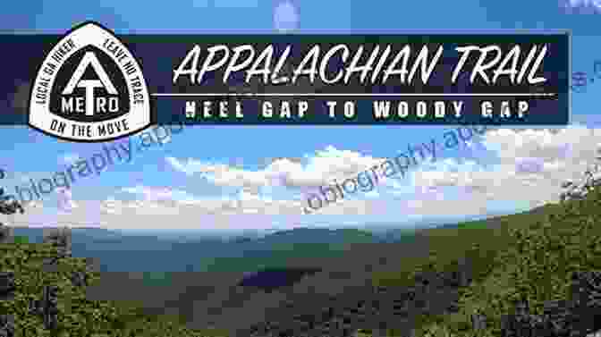 Map Of The Appalachian Trail From Woody Gap To Neel Gap Appalachian Trail In Georgia Hiking Guide Woody Gap To Neel Gap