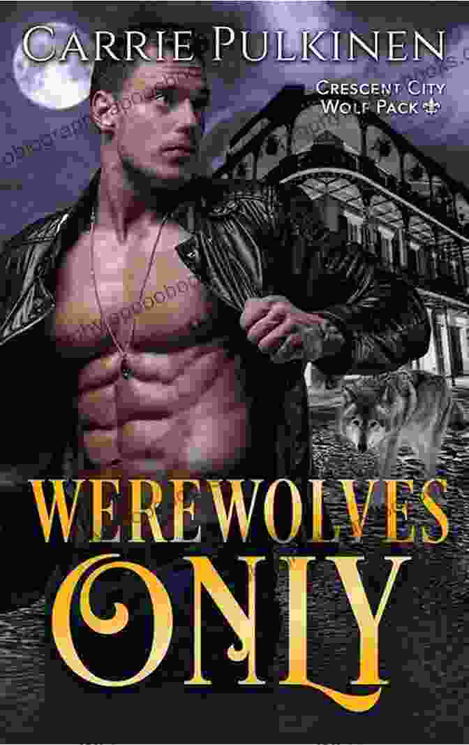 Midnight Wolf's Redemption Book Cover Featuring A Brooding Werewolf And A Mystical Witch, Surrounded By A Swirling Vortex Of Magic And Moonlight. Moon Kissed: Wolves Of Midnight Bundle