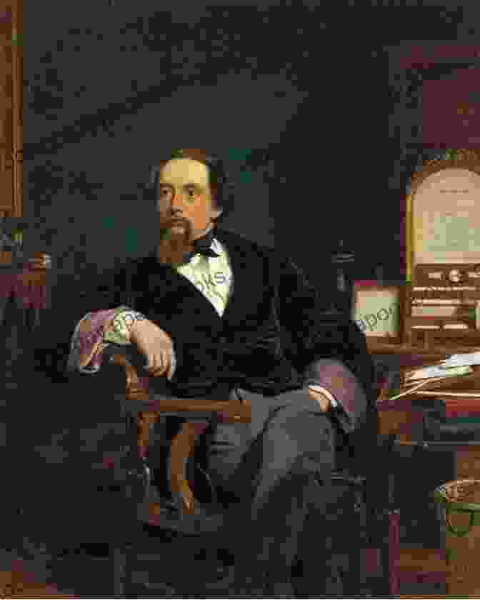 Portrait Of Charles Dickens In An Ornate Frame Charles Dickens: The Best Works