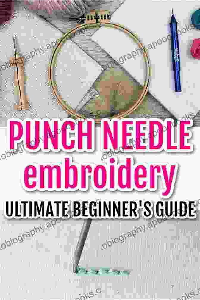 Punch Needle Tools And Basic Stitches Diagram Punch Needle Guide: Learning Punch Needle Step By Step