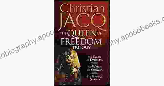 Queen Of Freedom Trilogy Book Cover The Flaming Sword: A Novel Of Ancient Egypt (Queen Of Freedom Trilogy 3)