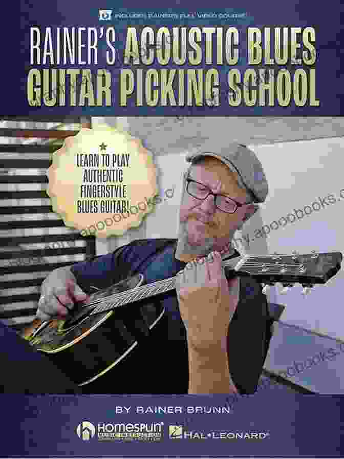 Rainer Acoustic Blues Guitar Picking School Book Cover Rainer S Acoustic Blues Guitar Picking School: Learn To Play Authentic Fingerstyle Blues Guitar