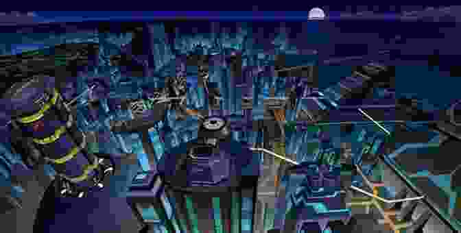 The Futuristic Cityscape Of Neo Gotham In Batman Beyond Neo Year 2024 Batman Beyond: Neo Year (2024) #3 Jackson Lanzing