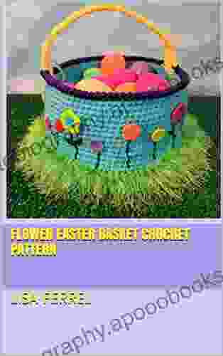 Flower Easter Basket Crochet Pattern