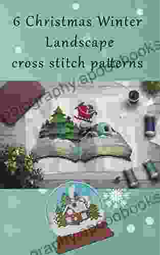 6 Christmas Winter Landscape Cross Stitch Patterns