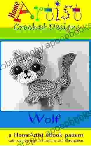 Applique Pattern for Crochet Wolf by HomeArtist Designs