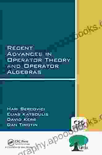 Recent Advances In Operator Theory And Operator Algebras